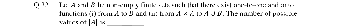 GATE 2024 CS question 32