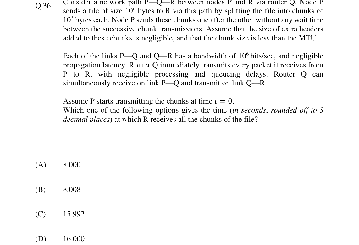 GATE 2024 CS question 36