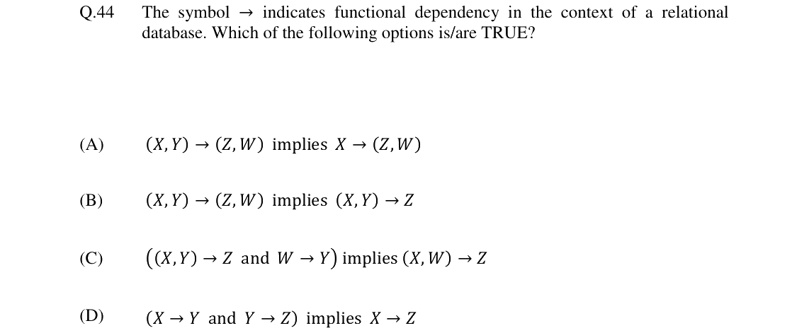 GATE 2024 CS question 44