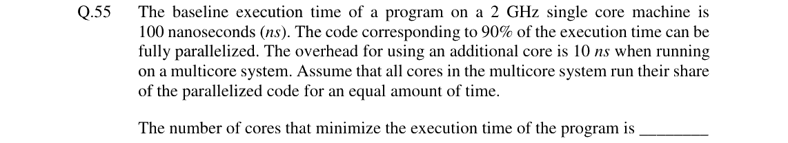 GATE 2024 CS question 55
