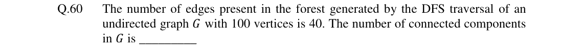 GATE 2024 CS question 60