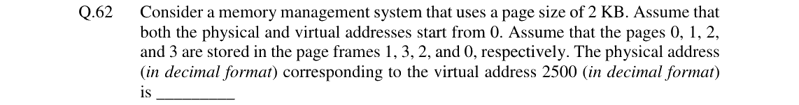 GATE 2024 CS question 62