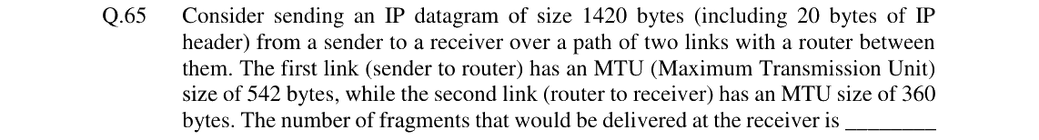 GATE 2024 CS question 65
