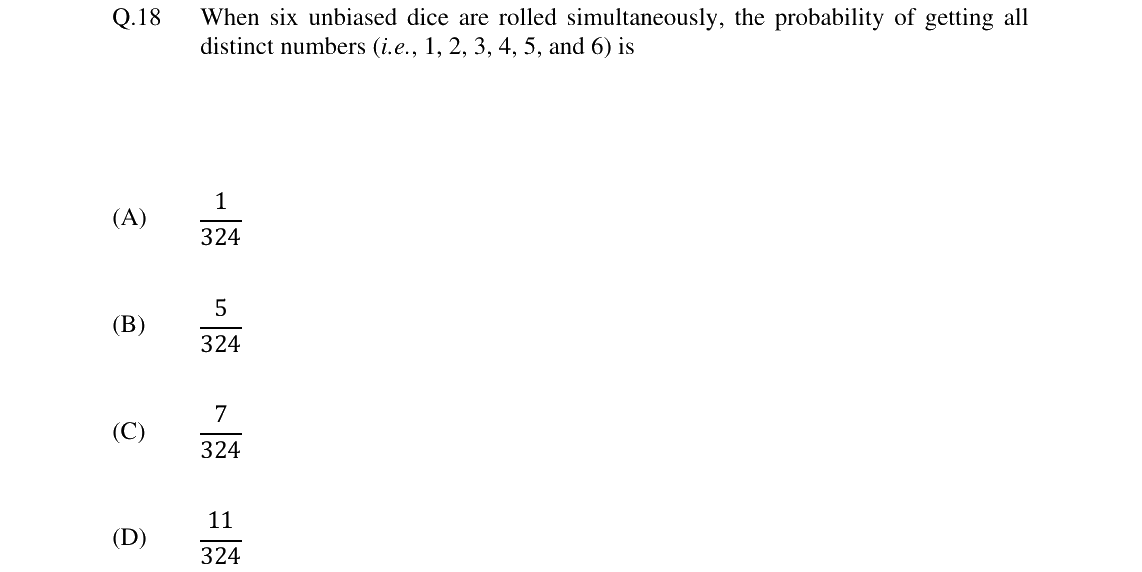 GATE 2024 CS question 18