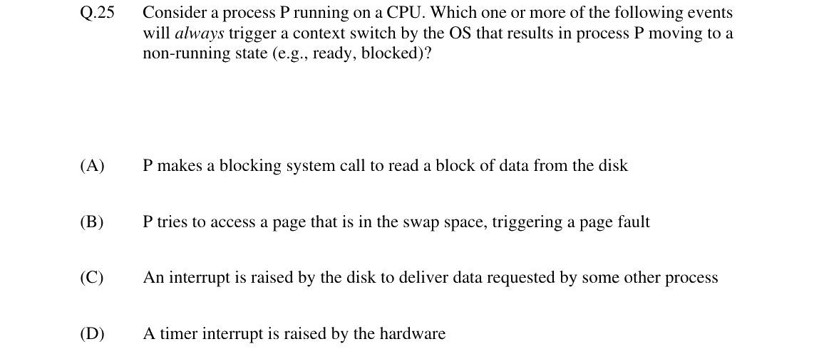 GATE 2024 CS question 25
