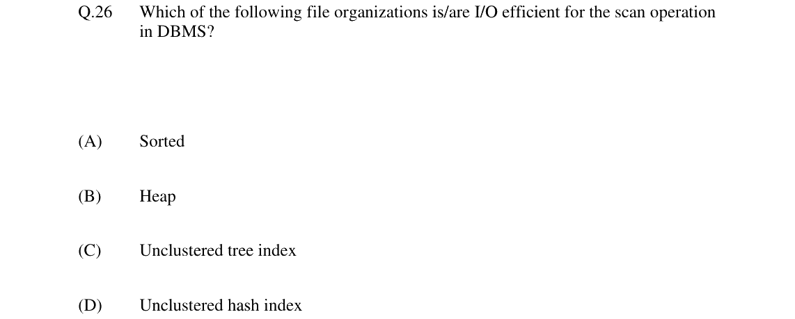 GATE 2024 CS question 26