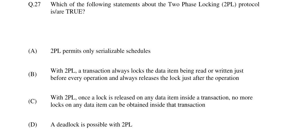 GATE 2024 CS question 27