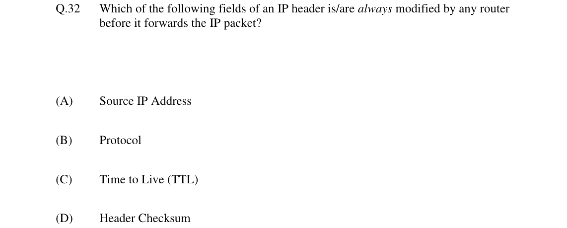 GATE 2024 CS question 32