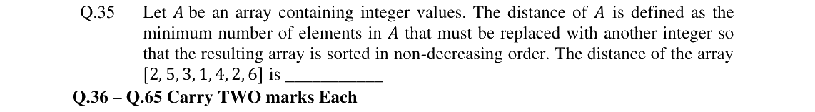 GATE 2024 CS question 35