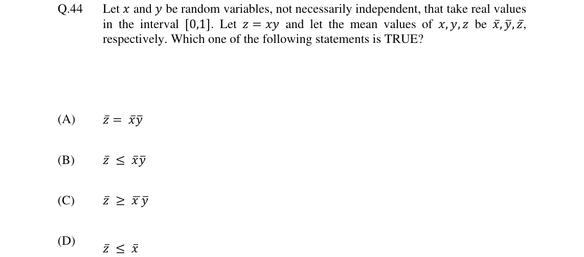 GATE 2024 CS question 44