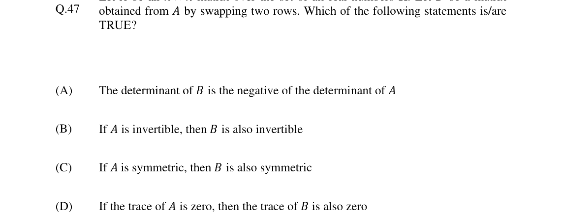 GATE 2024 CS question 47