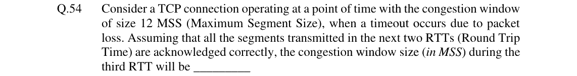 GATE 2024 CS question 54