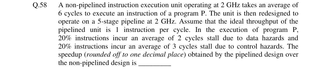GATE 2024 CS question 58