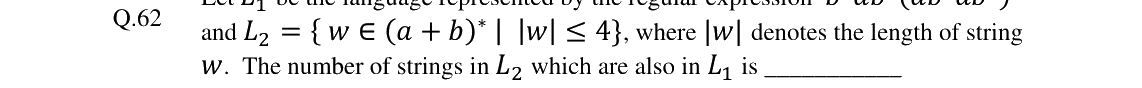 GATE 2024 CS question 62