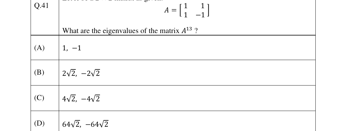 GATE 2025 CS question 41