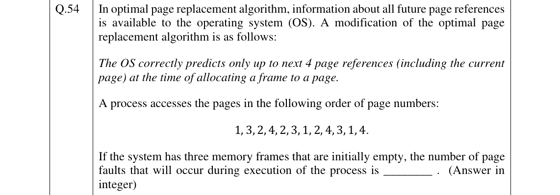 GATE 2025 CS question 54