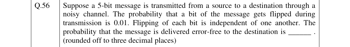 GATE 2025 CS question 56
