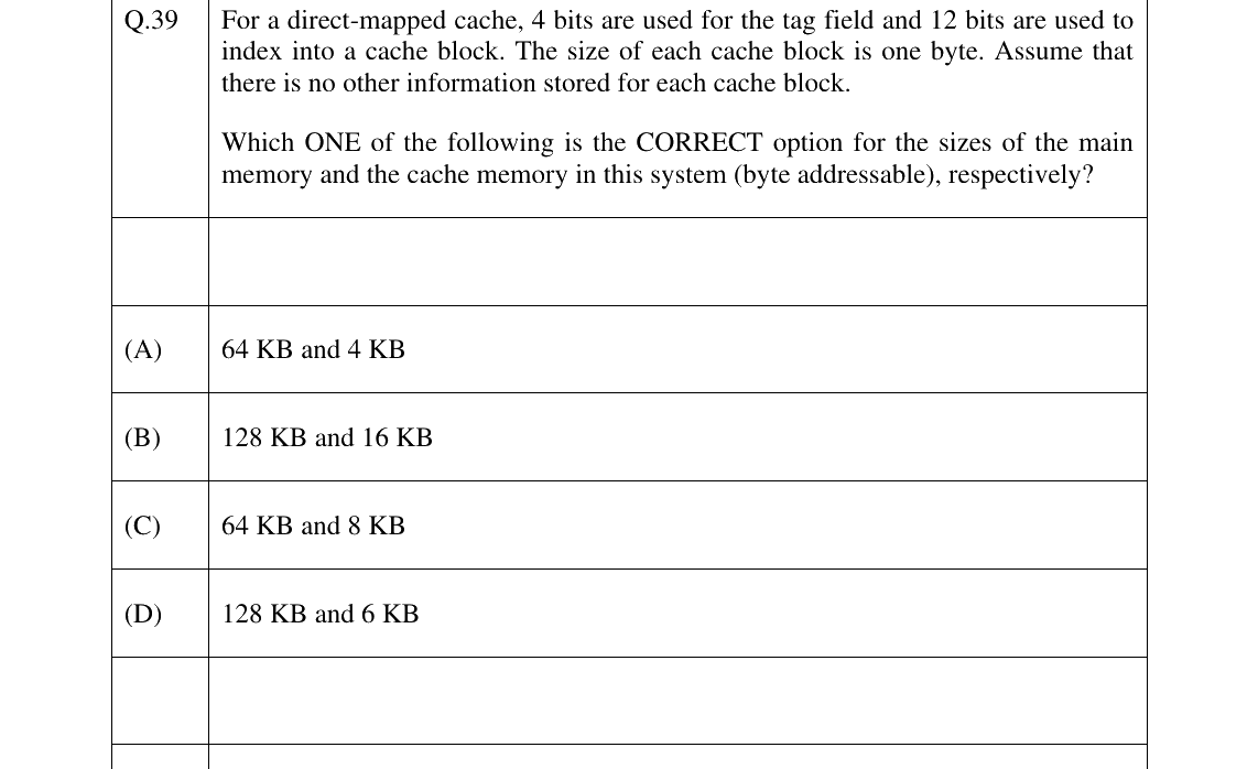 GATE 2025 CS question 39