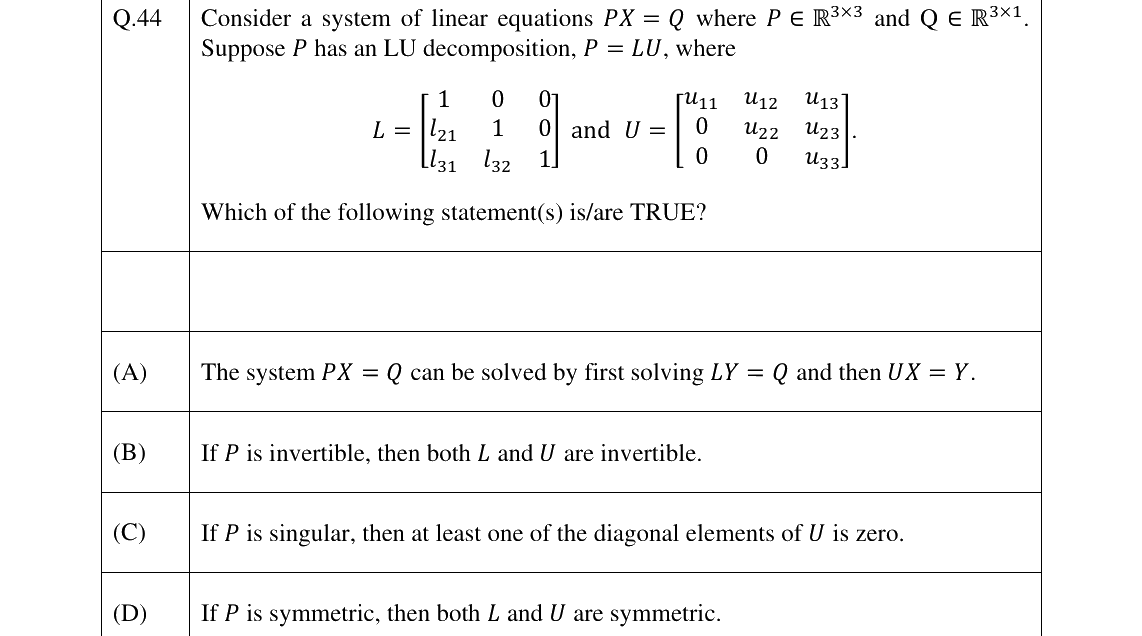 GATE 2025 CS question 44