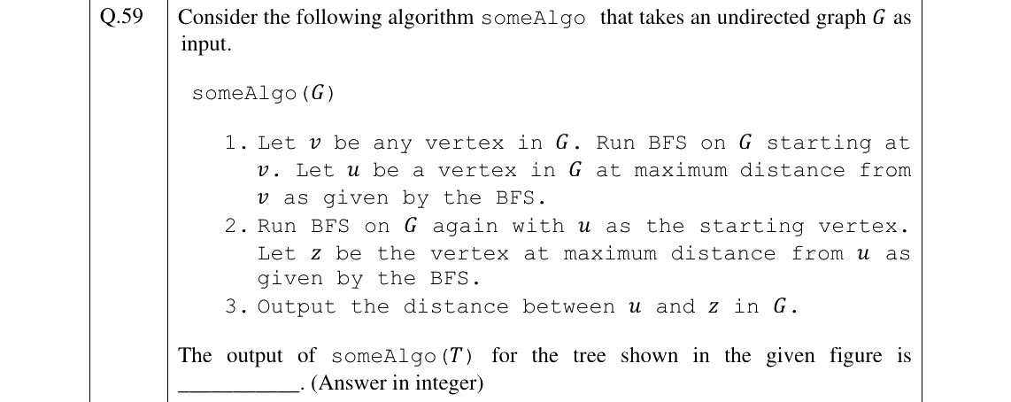 GATE 2025 CS question 59