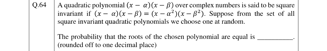 GATE 2025 CS question 64