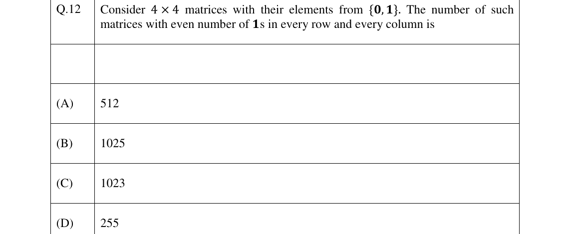 GATE 2026 CS question 12