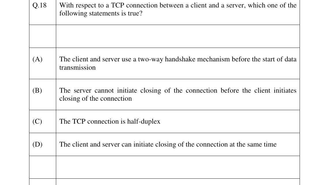 GATE 2026 CS question 18