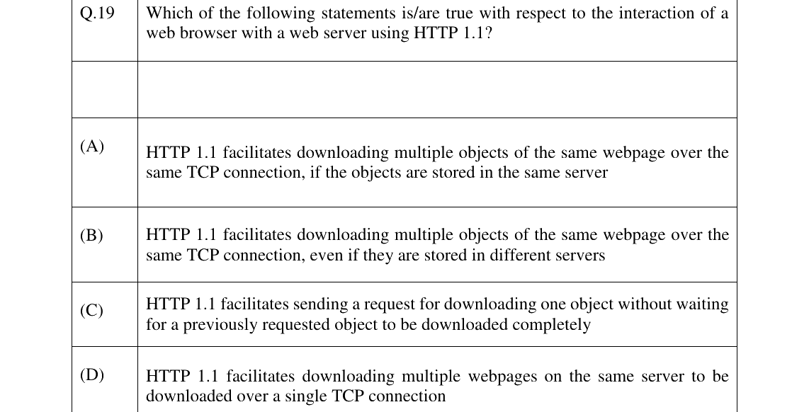 GATE 2026 CS question 19