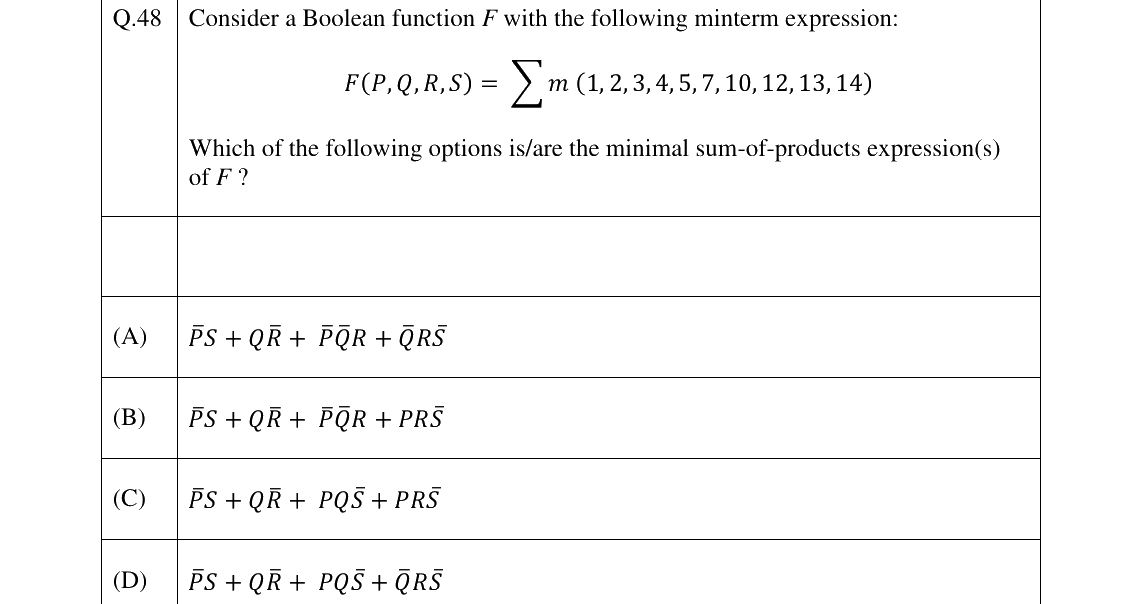 GATE 2026 CS question 48