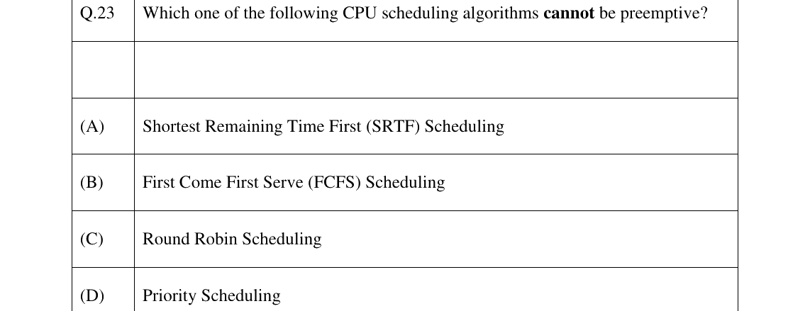 GATE 2026 CS question 23