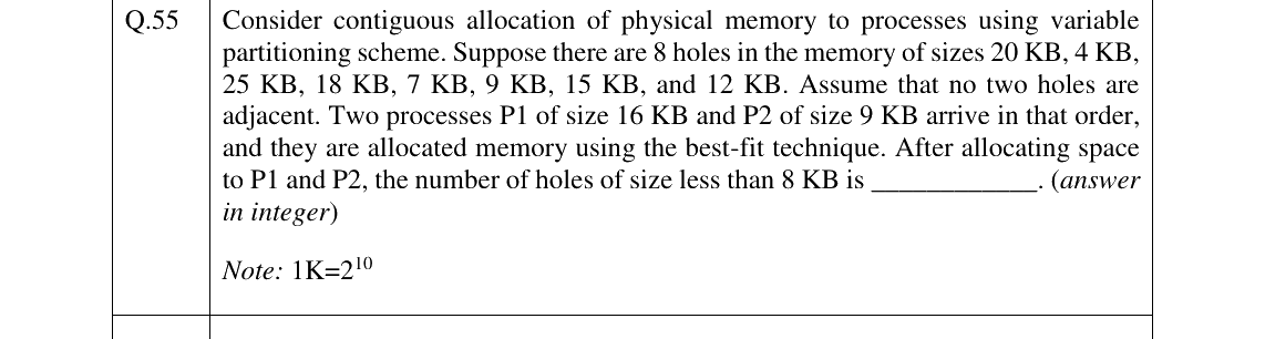 GATE 2026 CS question 55