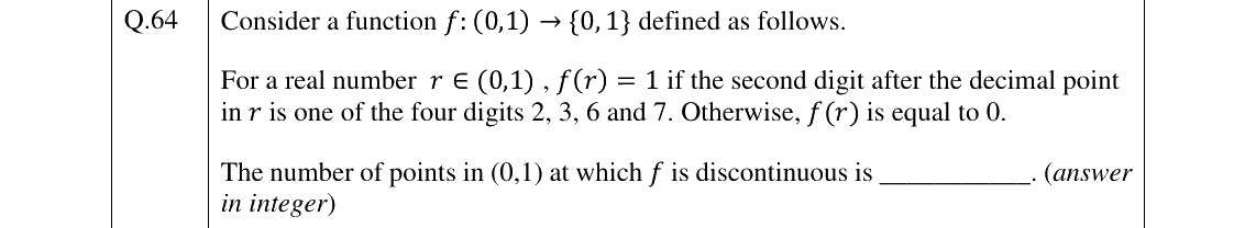 GATE 2026 CS question 64