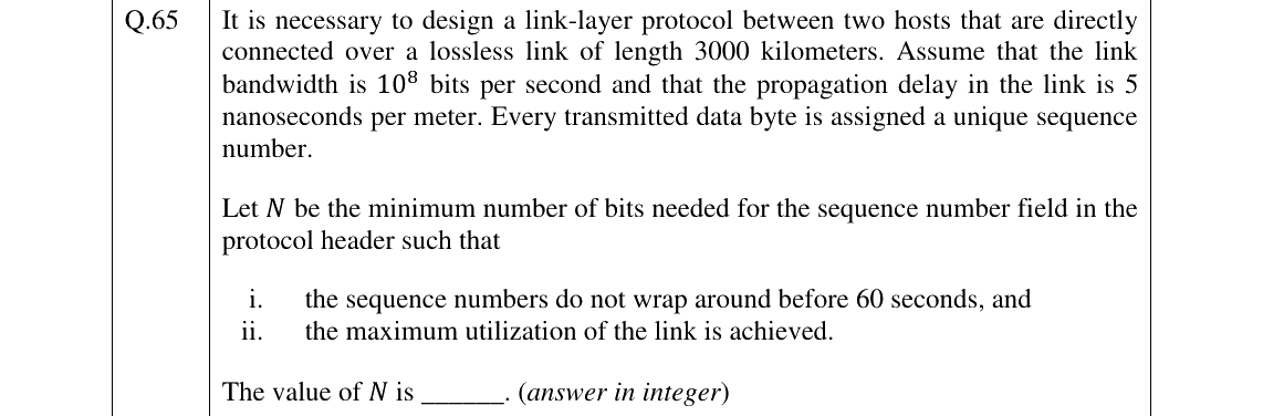 GATE 2026 CS question 65