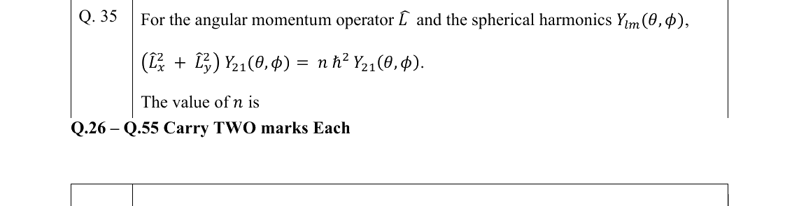 GATE 2022 CY question 35