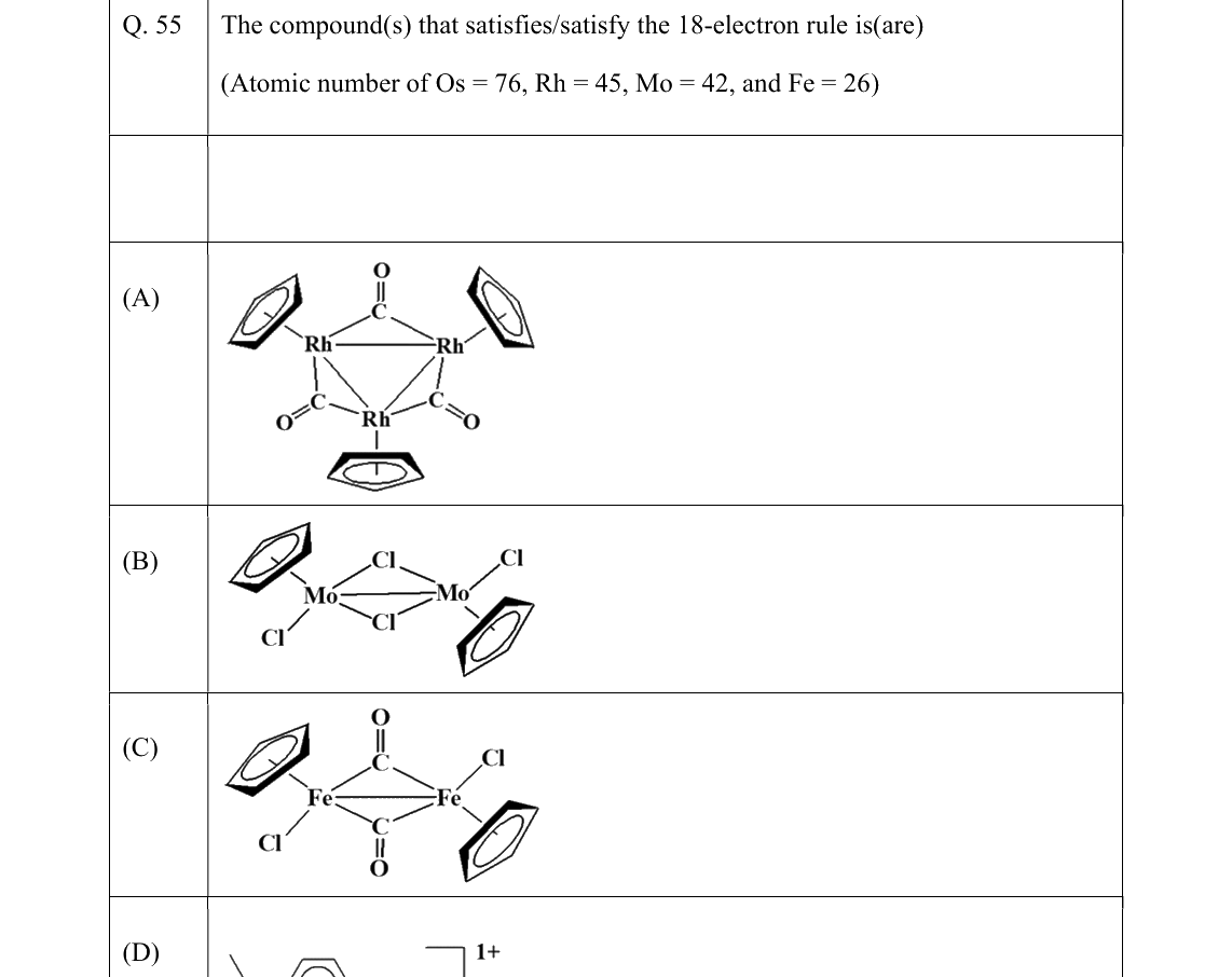 GATE 2022 CY question 55