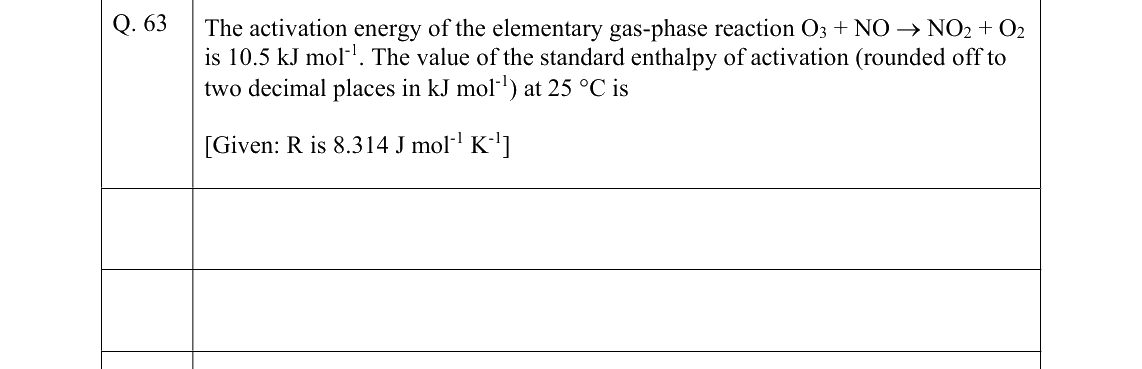 GATE 2022 CY question 63