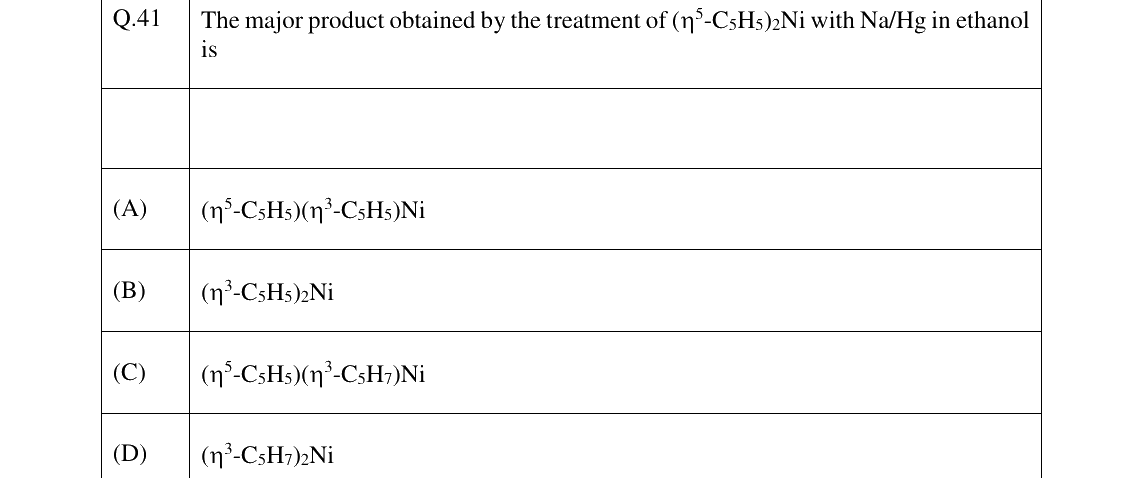 GATE 2023 CY question 41