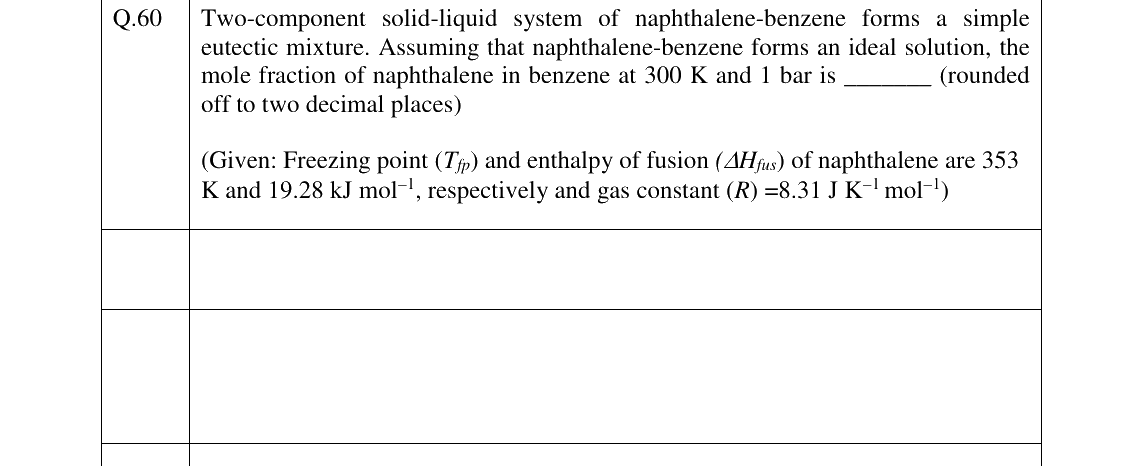 GATE 2023 CY question 60