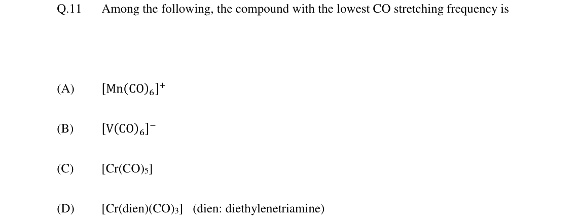 GATE 2024 CY question 11