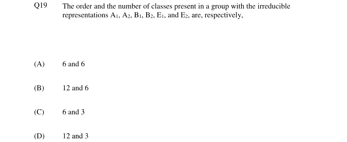 GATE 2024 CY question 19