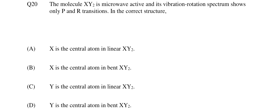 GATE 2024 CY question 20