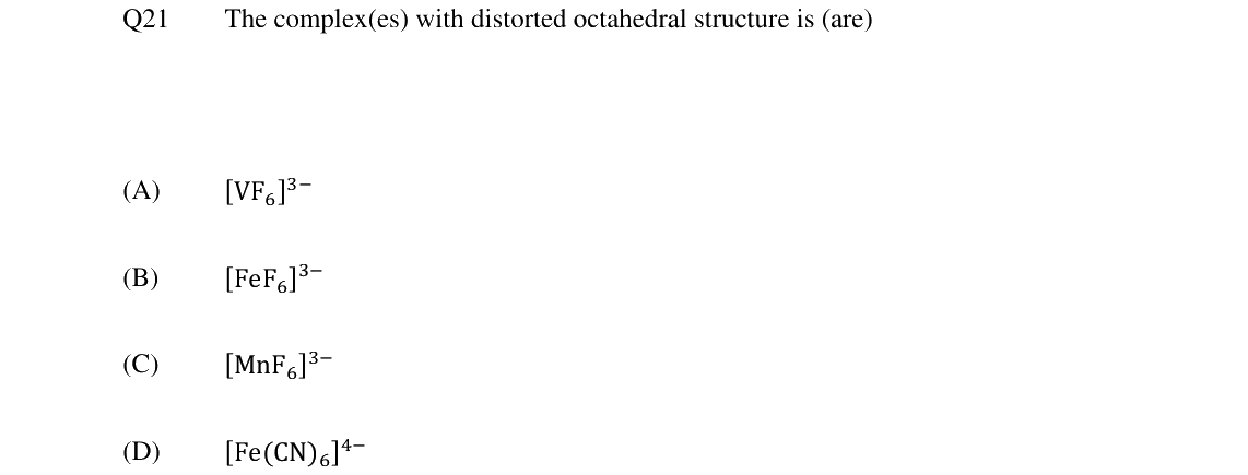 GATE 2024 CY question 21