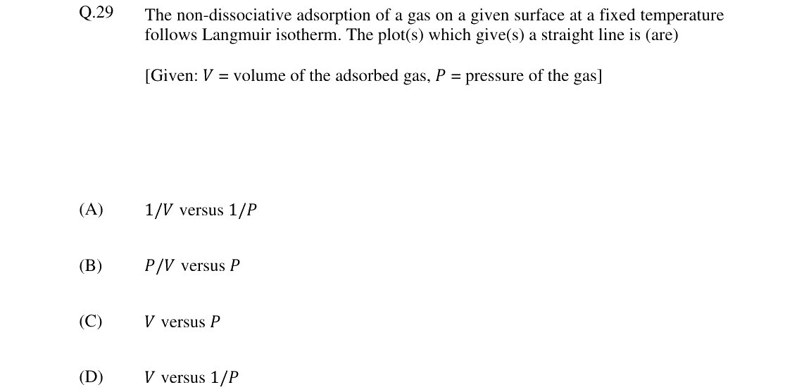 GATE 2024 CY question 29