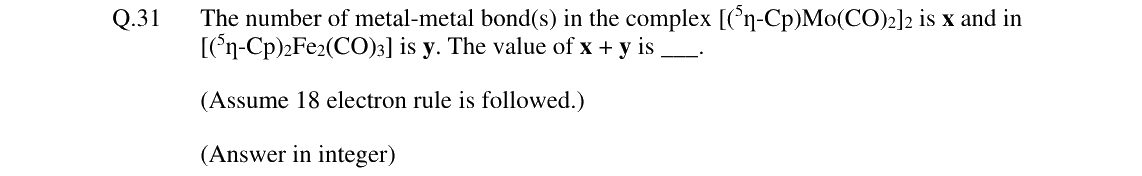 GATE 2024 CY question 31