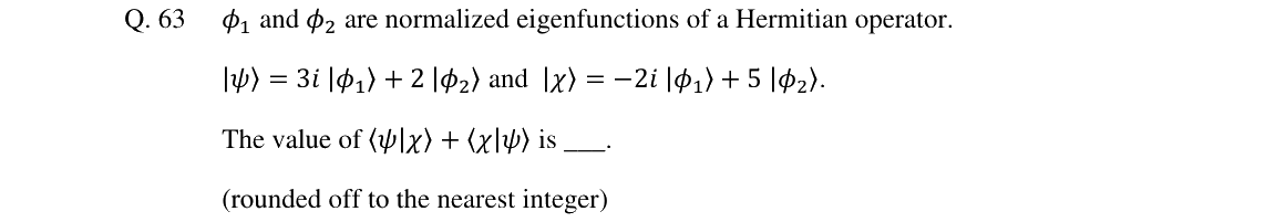 GATE 2024 CY question 63