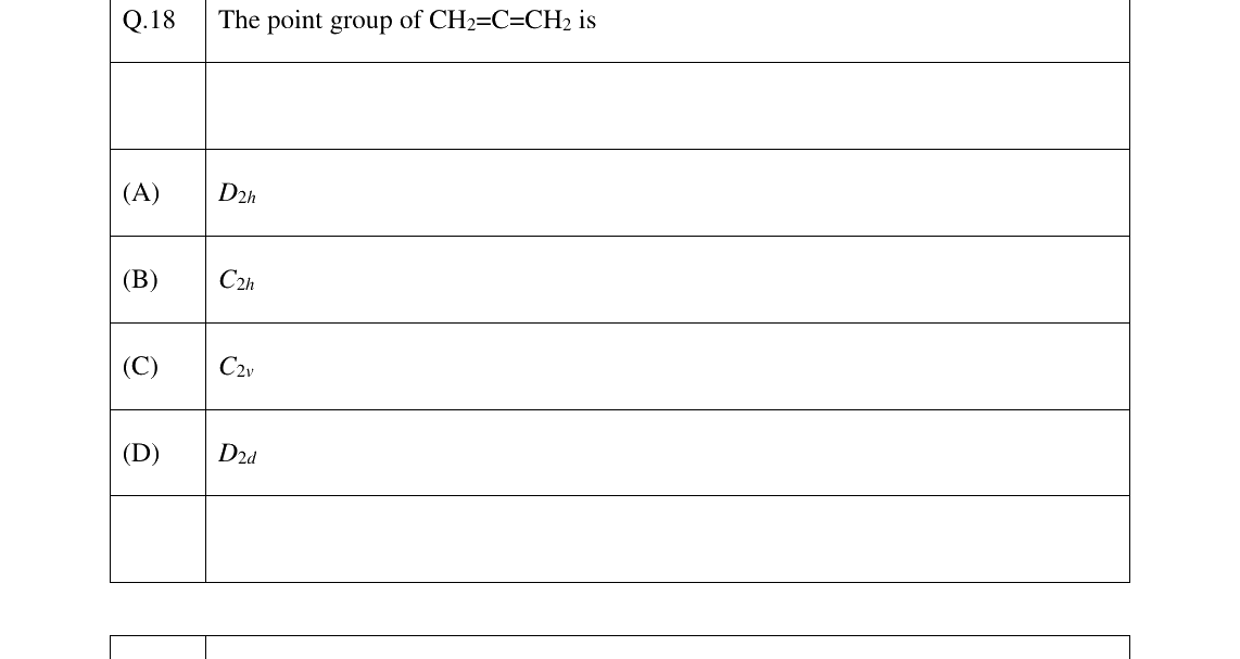 GATE 2026 CY question 18
