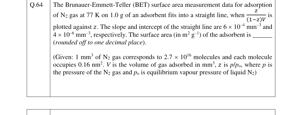GATE 2026 CY question 64