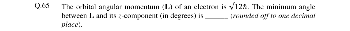 GATE 2026 CY question 65