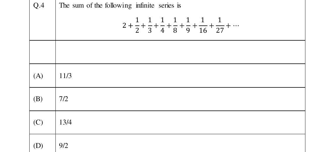 GATE 2024 DA question 4