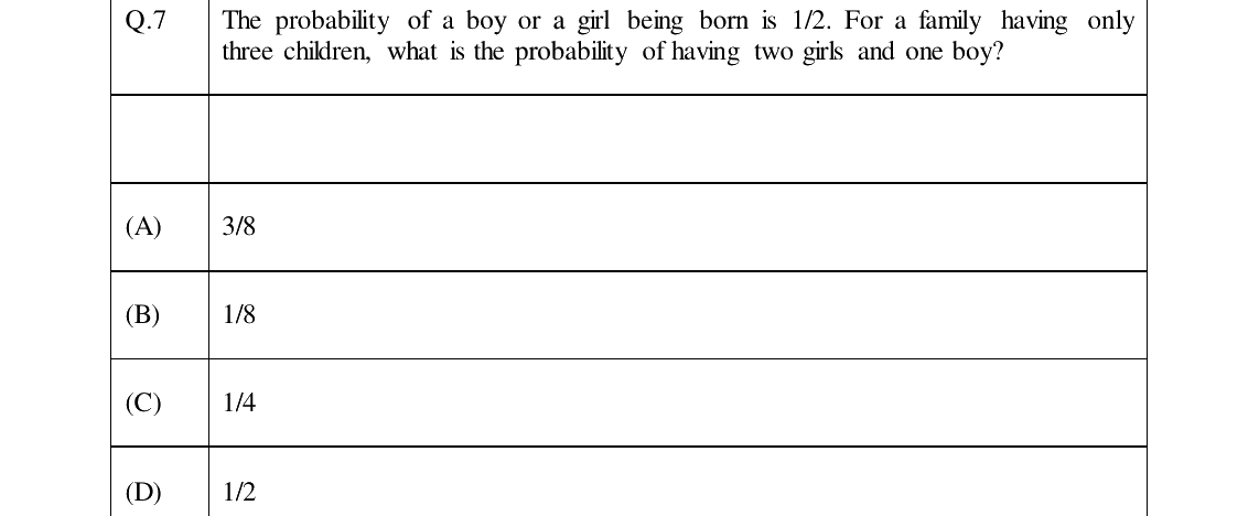 GATE 2024 DA question 7
